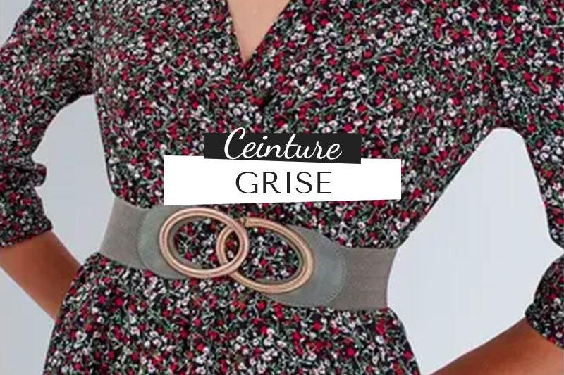 Ceinture Grise femme