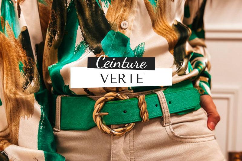 Ceinture Verte Femme