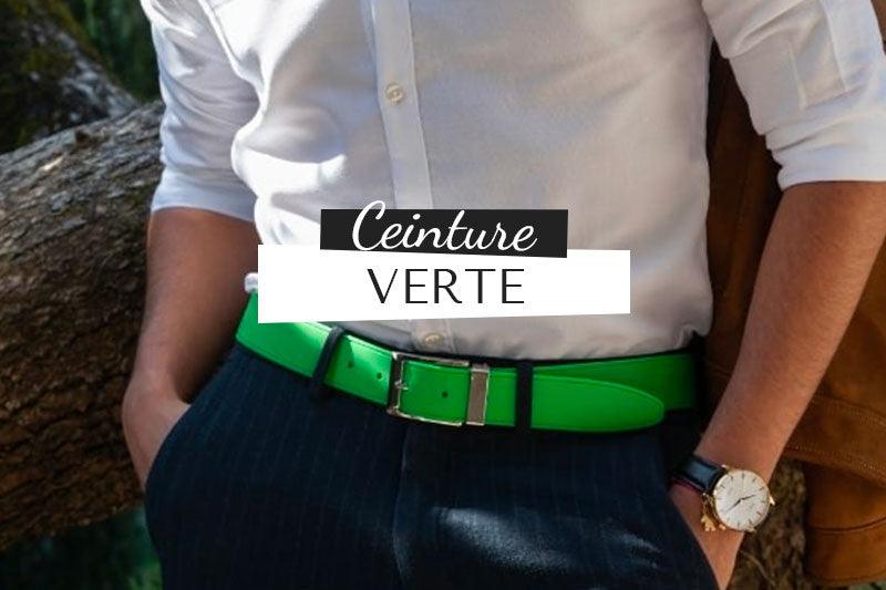 Ceinture Verte Homme