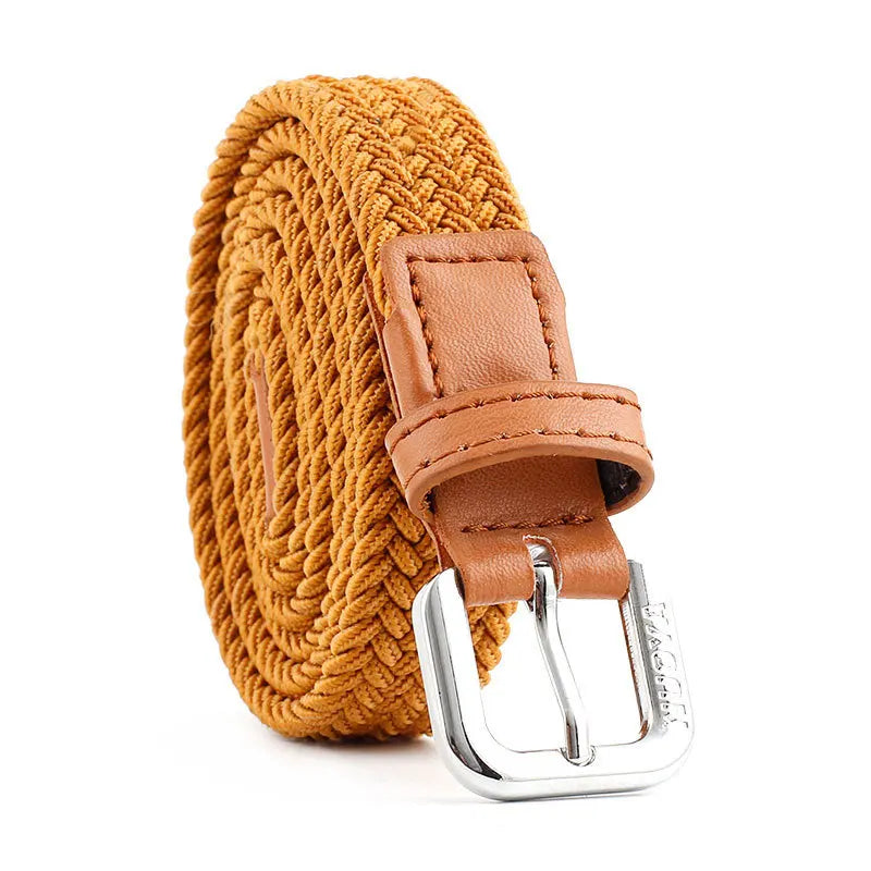 Ceinture Enfant Tressée Élastique, Modèle Charlie