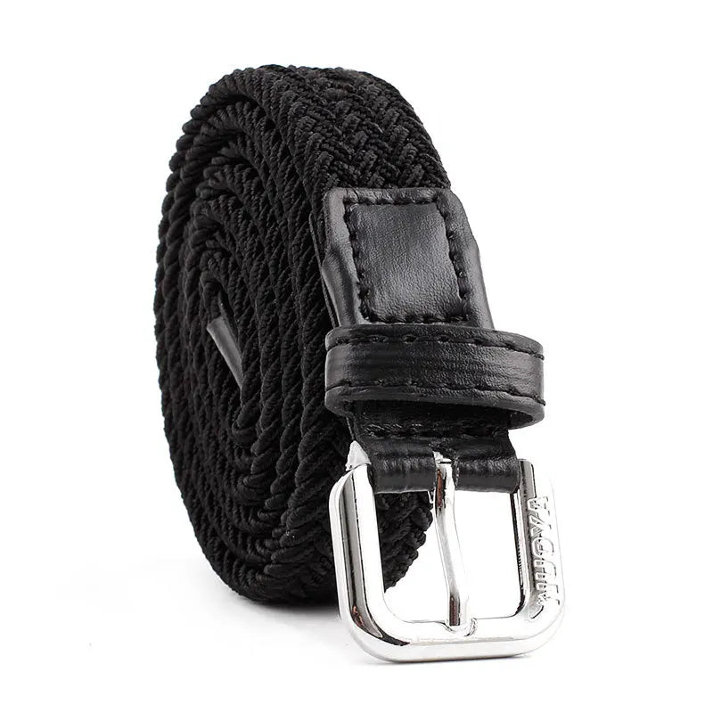 Ceinture Enfant Tressée Élastique, Modèle Charlie
