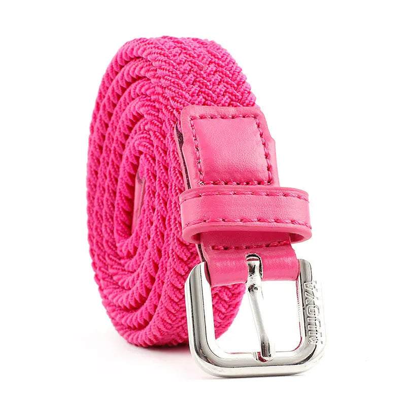 Ceinture Enfant Tressée Élastique, Modèle Charlie