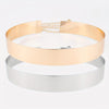 Ceinture Métallique Femme Dorée Élégance Couture, modèle Cléo