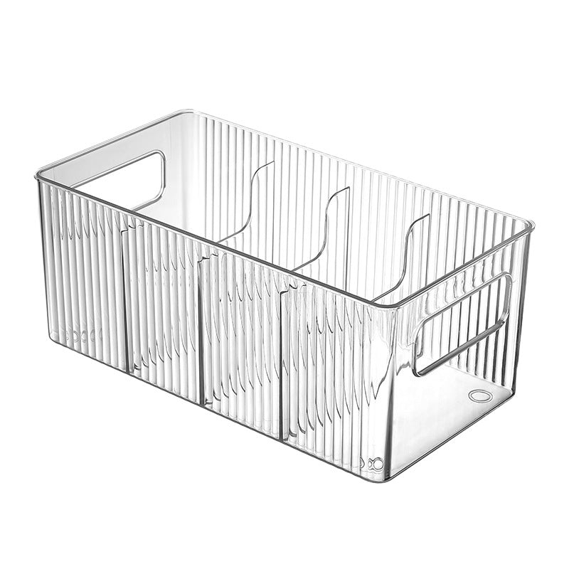 Boîte de rangement pour ceintures transparente