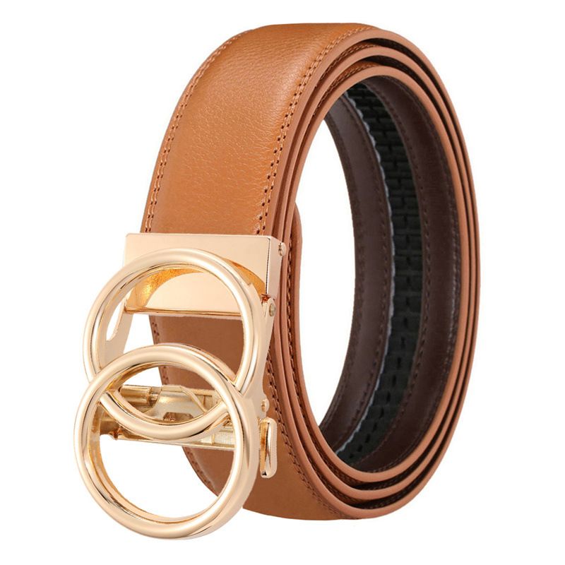 Ceinture automatique en cuir pour femme modele Lella
