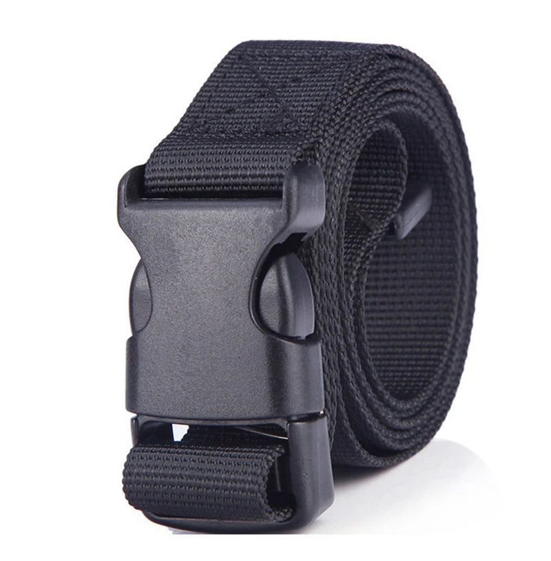 Ceinture Enfant en Toile Réglable avec Boucle à Clip, Modèle Milo