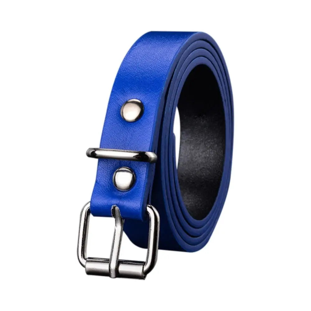 Ceinture Enfant Fine en Similicuir , Modèle Livia