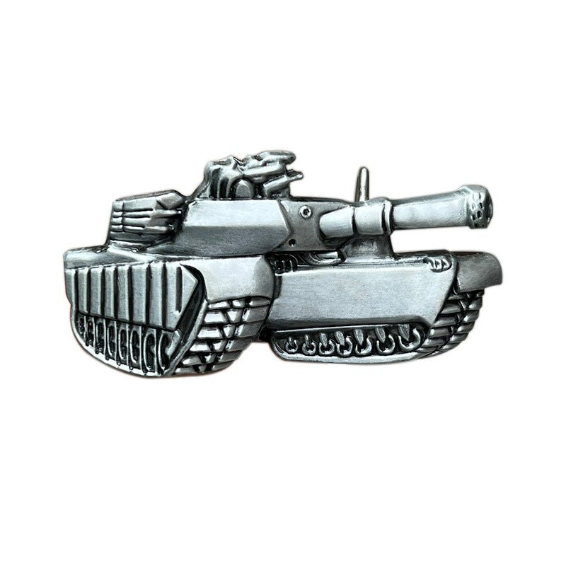 Boucle de ceinture Américaine, tank, modèle Leandro - La Boutique de la Ceinture