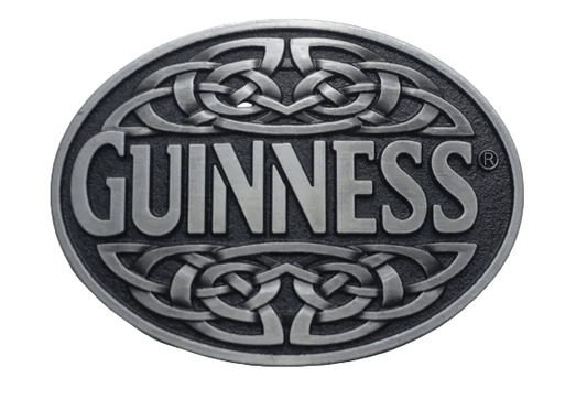 Boucle de ceinture Celtique, GUINNESS, modèle Milio - La Boutique de la Ceinture