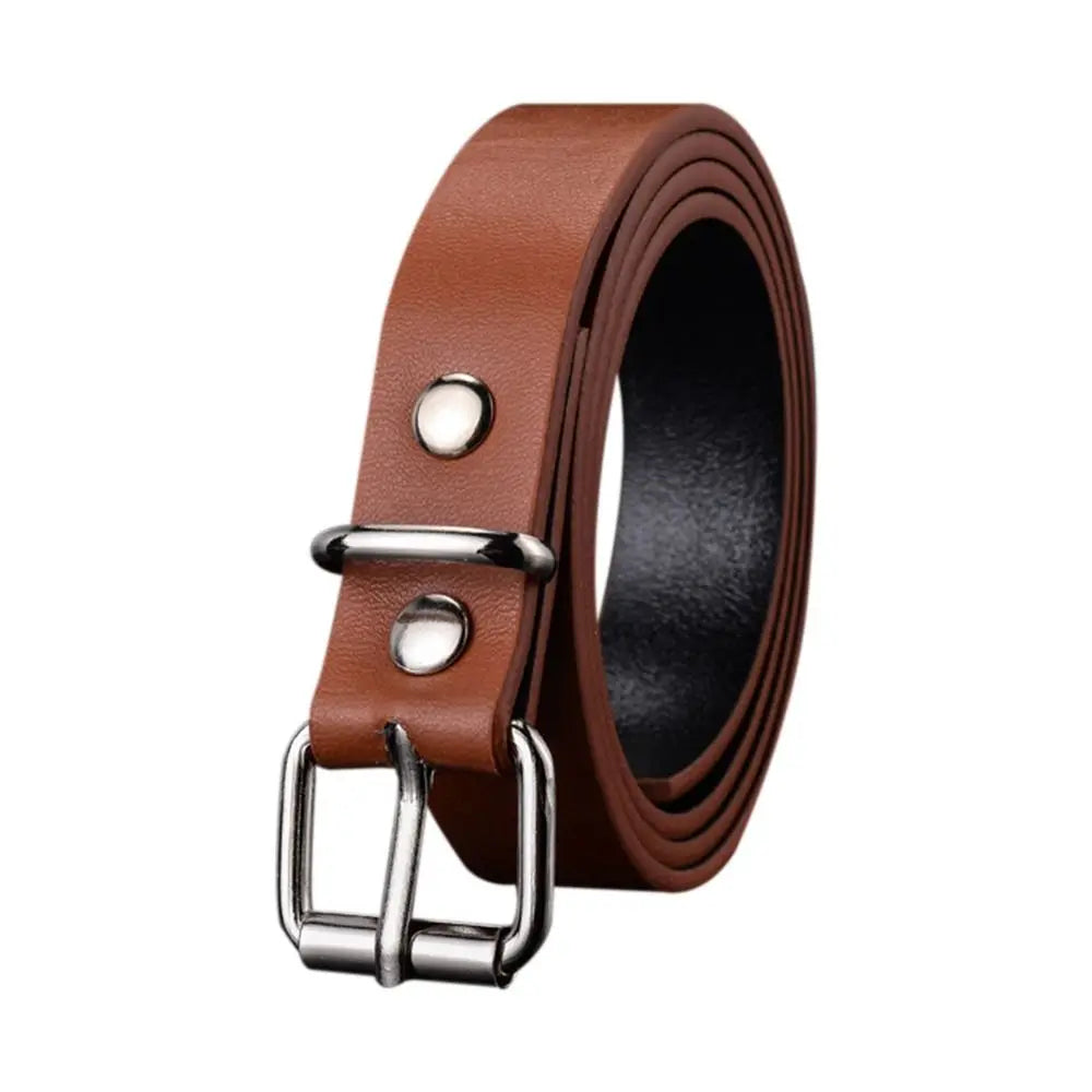 Ceinture Enfant Fine en Similicuir , Modèle Livia
