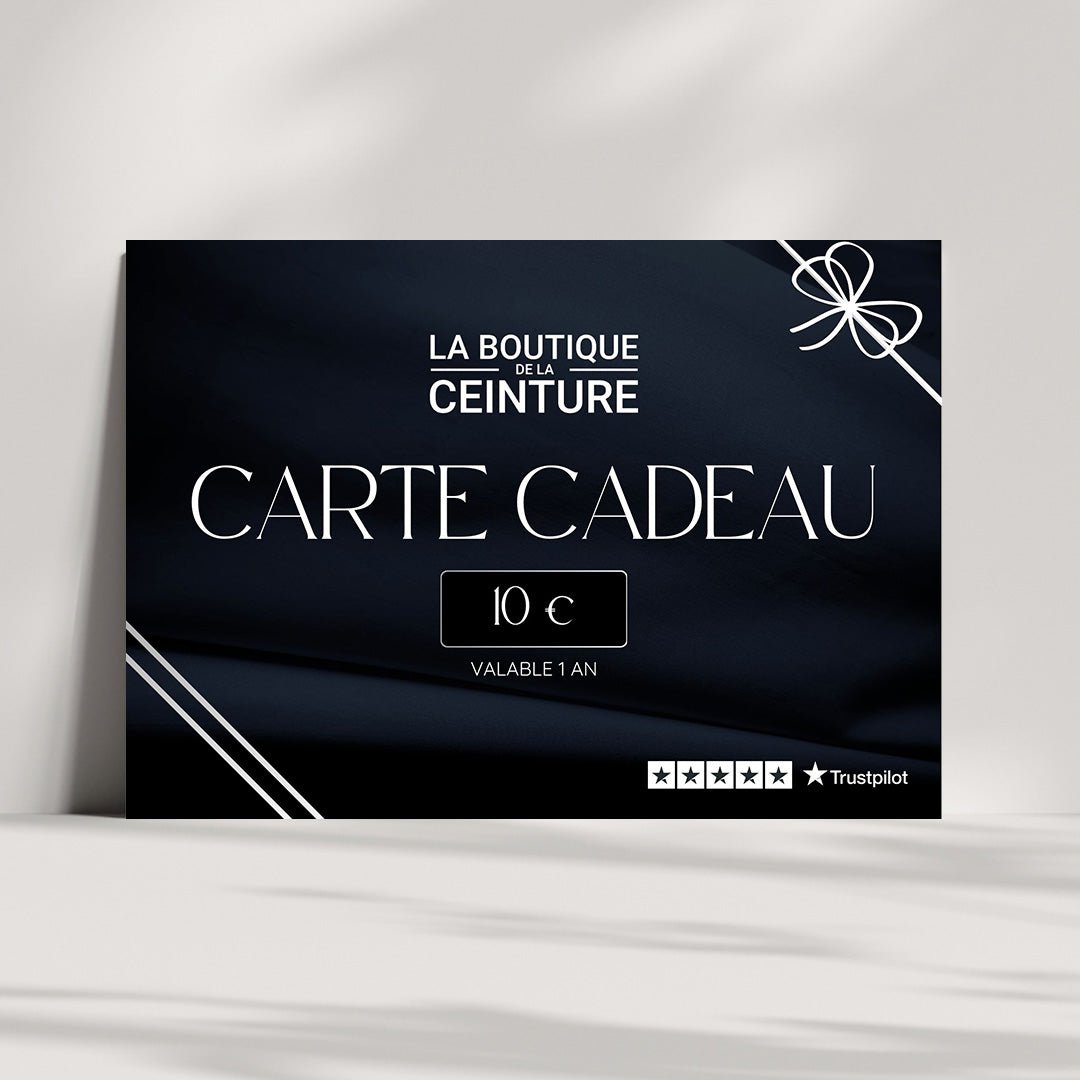 Carte-Cadeau La Boutique de la Ceinture