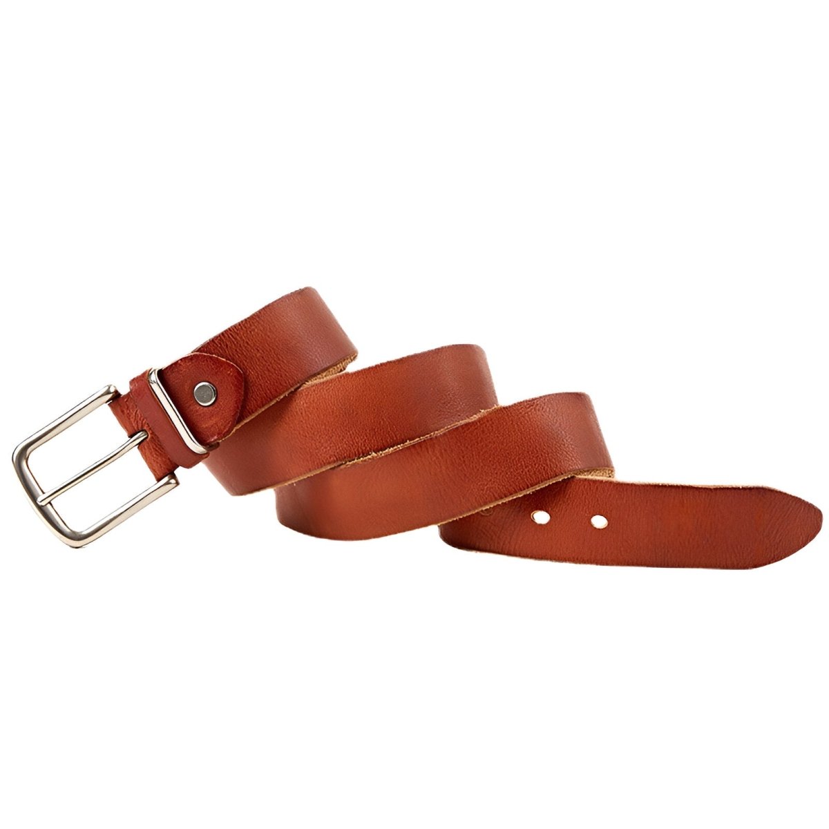 Ceinture chic en cuir pour homme, modèle Aurélien - La Boutique de la Ceinture