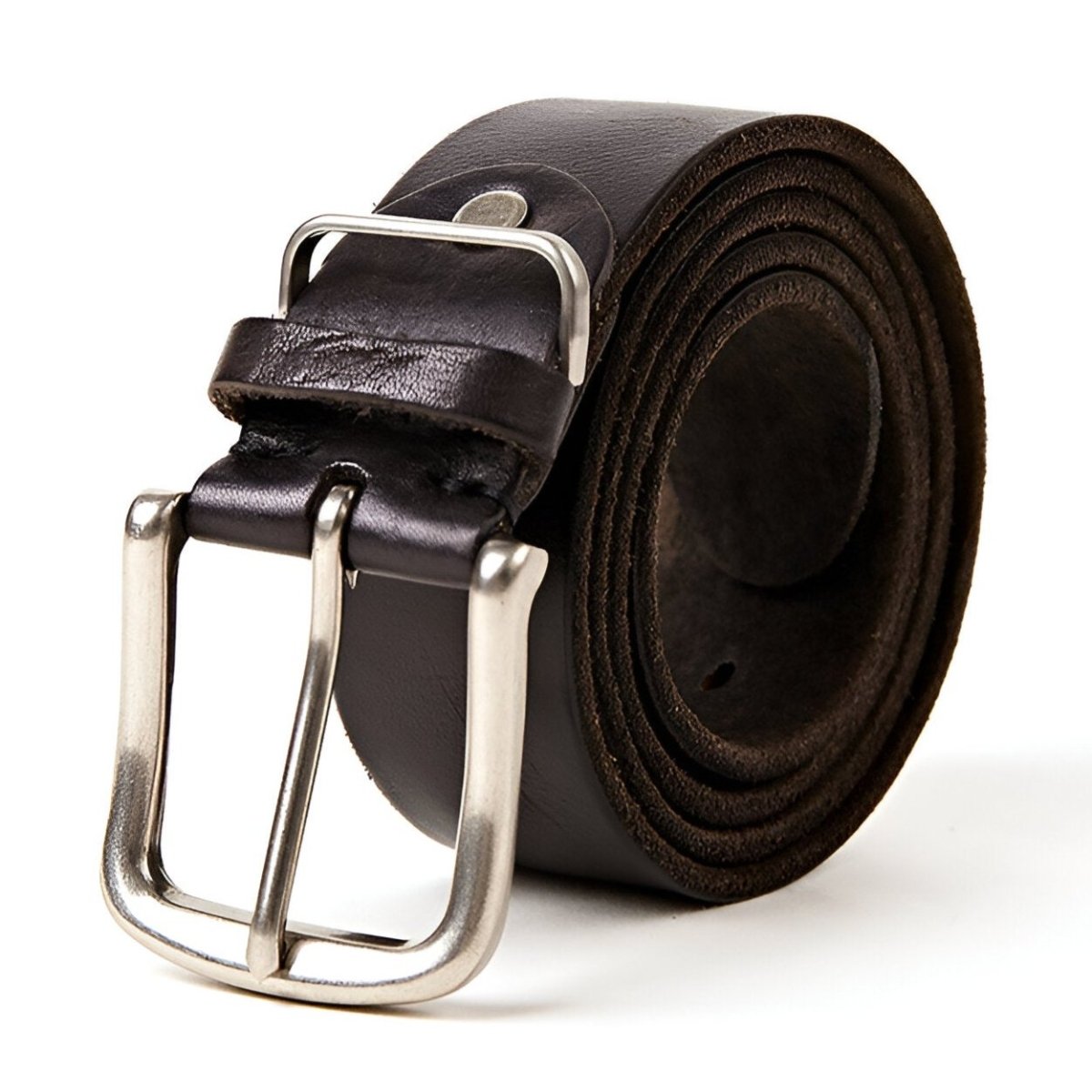 Ceinture chic en cuir pour homme, modèle Aurélien - La Boutique de la Ceinture