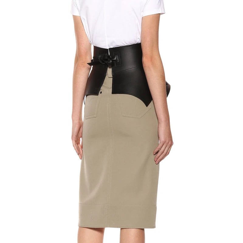 Ceinture corset large à nouer femme, Dolores - La Boutique de la Ceinture