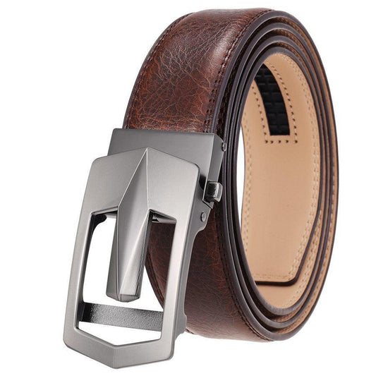 Ceinture de costume en cuir pour homme, modèle Calvino