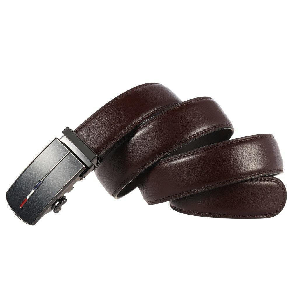 Ceinture de costume en cuir pour homme, modèle Novak - La Boutique de la Ceinture