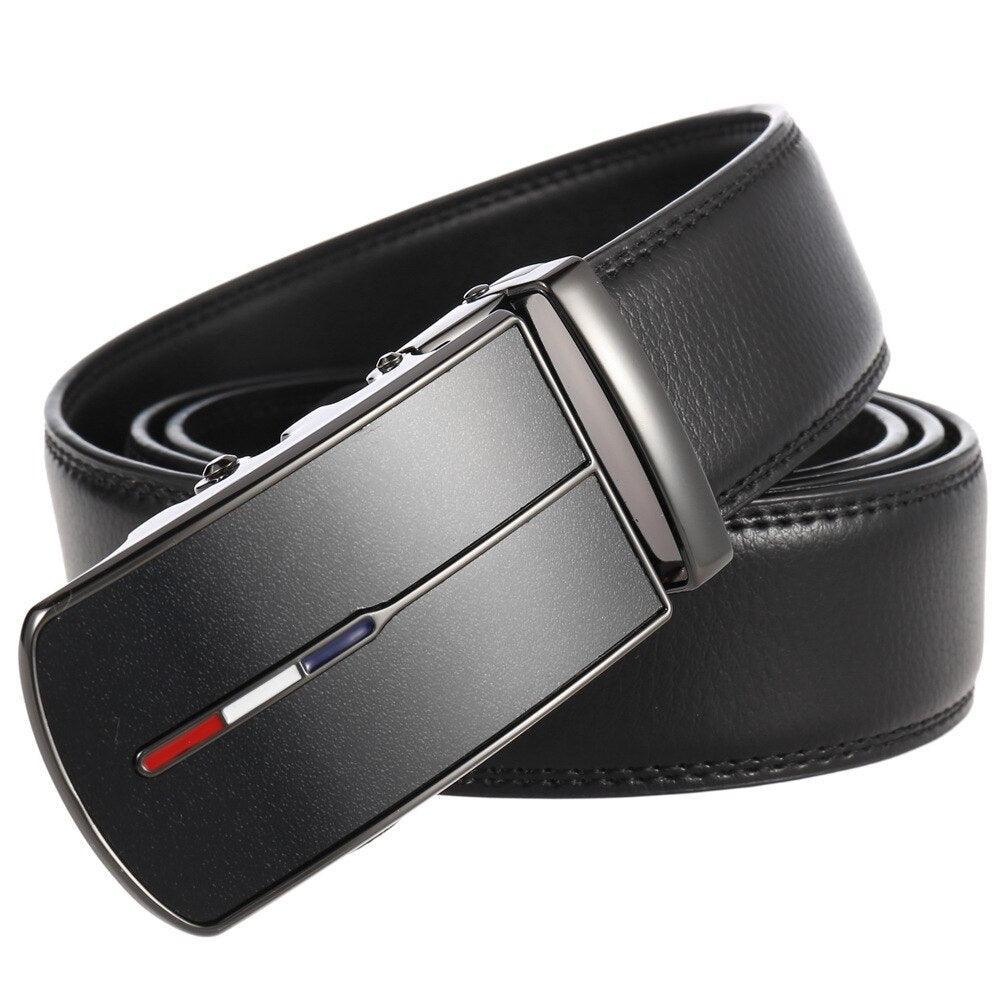 Ceinture de costume en cuir pour homme, modèle Novak - La Boutique de la Ceinture