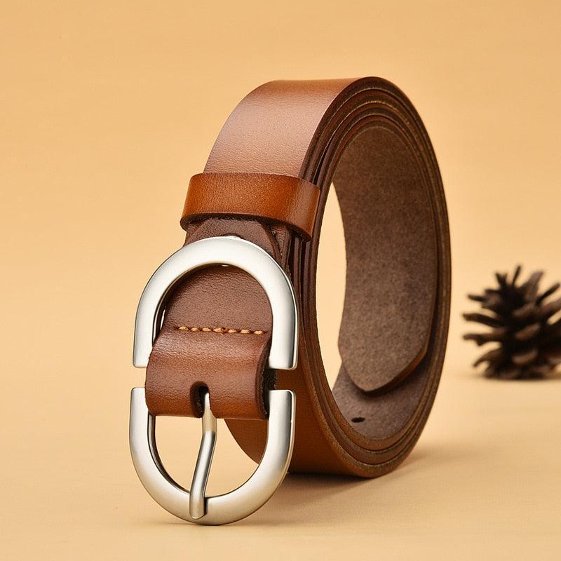 Ceinture en cuir pour femme, modèle Anna - La Boutique de la Ceinture