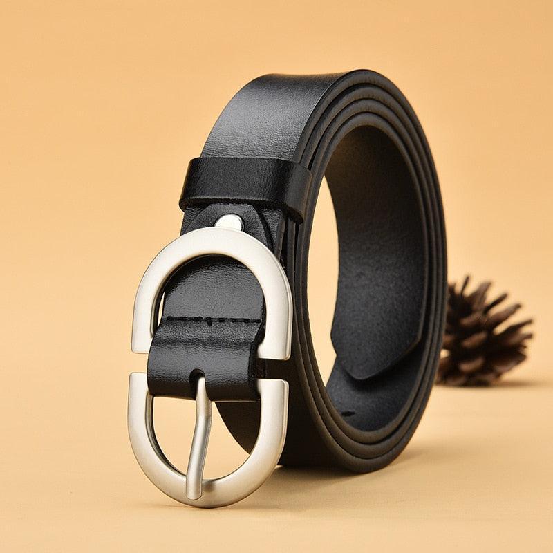 Ceinture en cuir pour femme, modèle Anna - La Boutique de la Ceinture