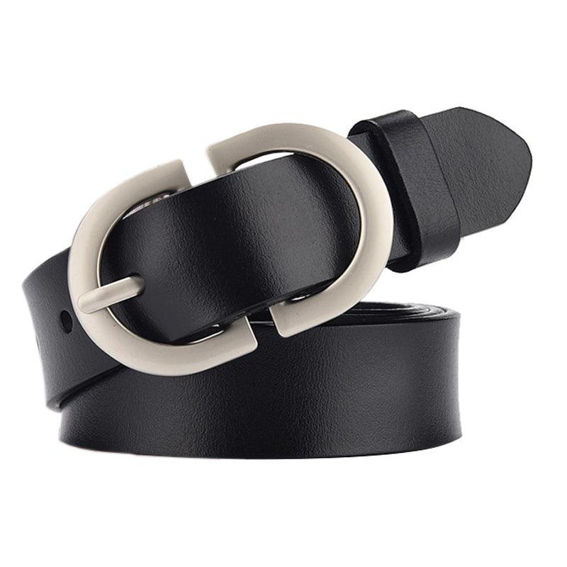 Ceinture en cuir pour femme, modèle Anna - La Boutique de la Ceinture