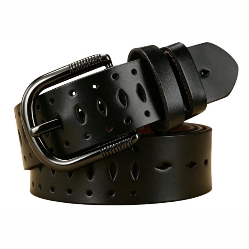 Ceinture en cuir pour femme, modèle Atilia - La Boutique de la Ceinture