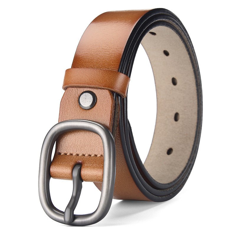 Ceinture en cuir pour femme, modèle Nino - La Boutique de la Ceinture