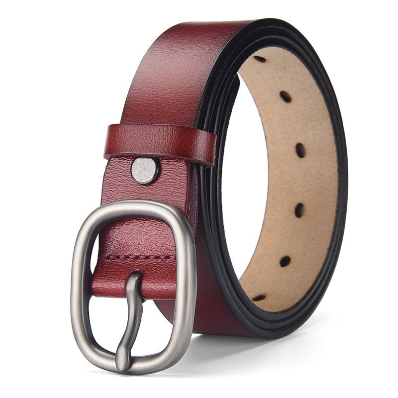 Ceinture en cuir pour femme, modèle Nino - La Boutique de la Ceinture