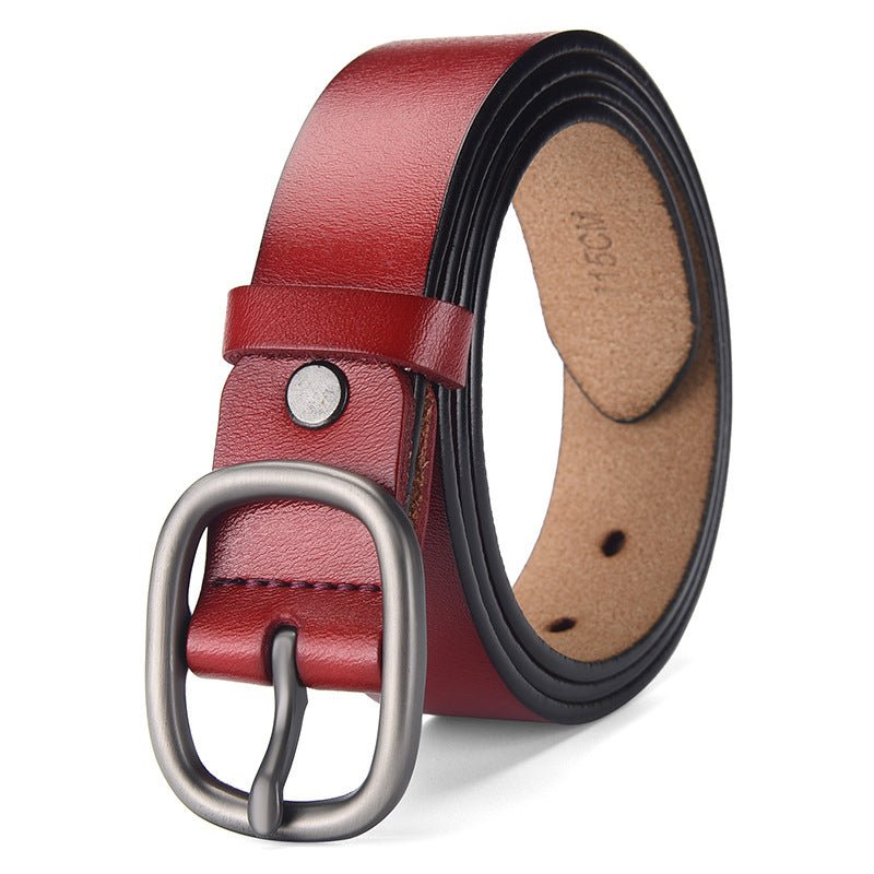 Ceinture en cuir pour femme, modèle Nino - La Boutique de la Ceinture