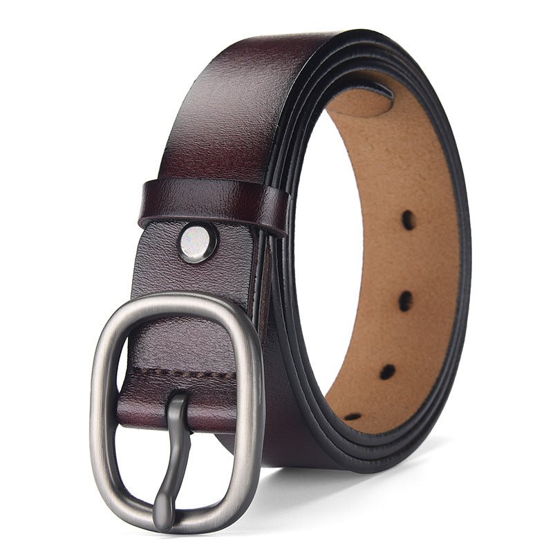 Ceinture en cuir pour femme, modèle Nino - La Boutique de la Ceinture