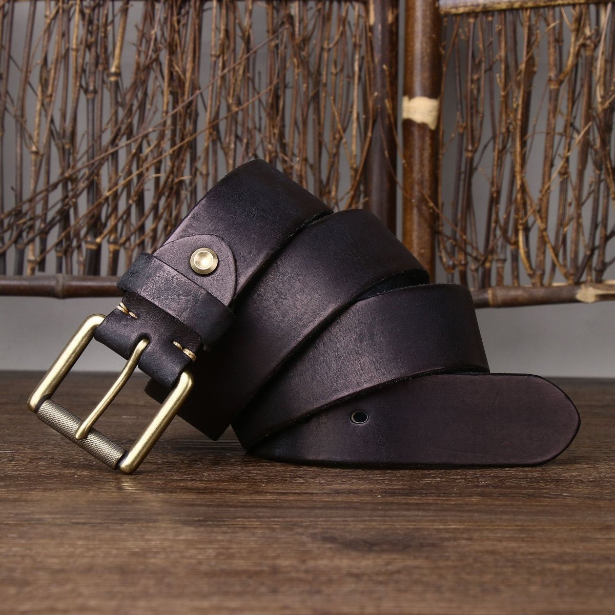 Ceinture en cuir pour femme ou homme, modèle Nisha - La Boutique de la Ceinture
