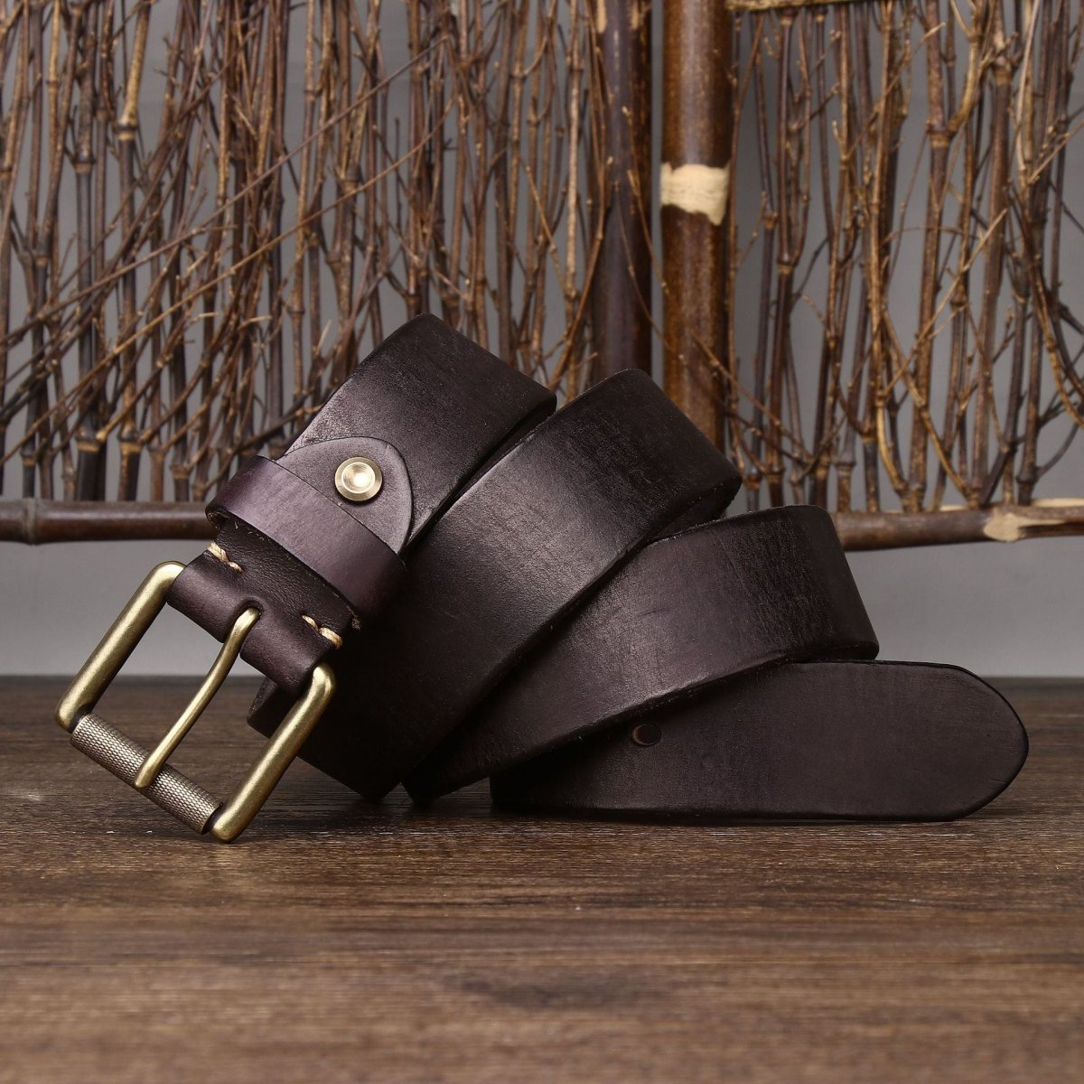 Ceinture en cuir pour femme ou homme, modèle Nisha - La Boutique de la Ceinture