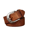 Ceinture en cuir aux motifs ethniques, pour homme, modèle Rajesh