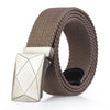 Ceinture en Toile avec Boucle Automatique, modèle Yeldos
