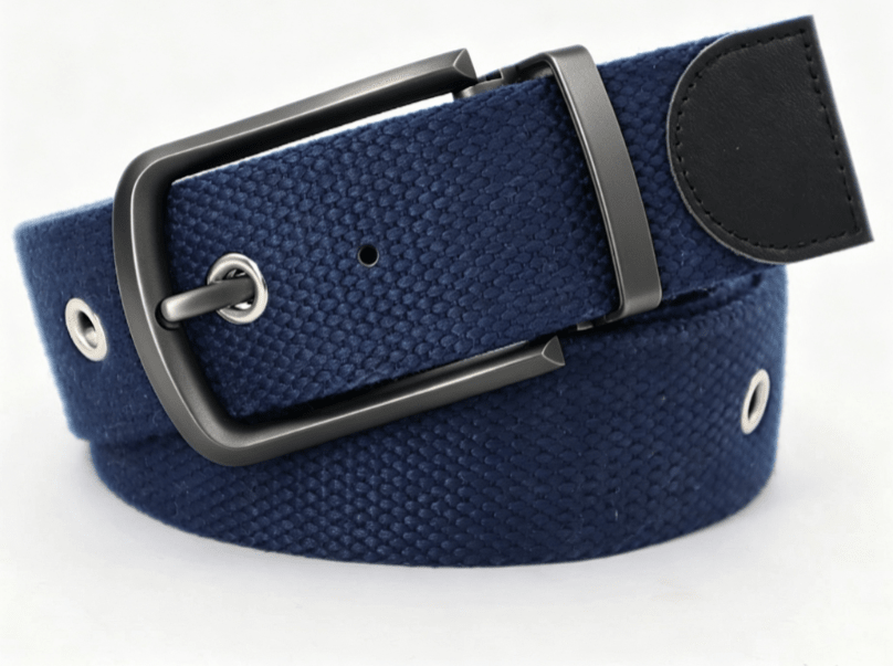 Ceinture en toile pour homme, modèle Pamu - La Boutique de la Ceinture