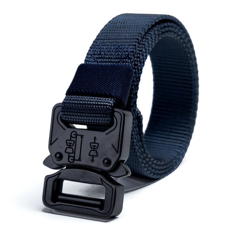 Ceinture Enfant en Toile Réglable avec Boucle à Clip, Modèle Milo - La Boutique de la Ceinture
