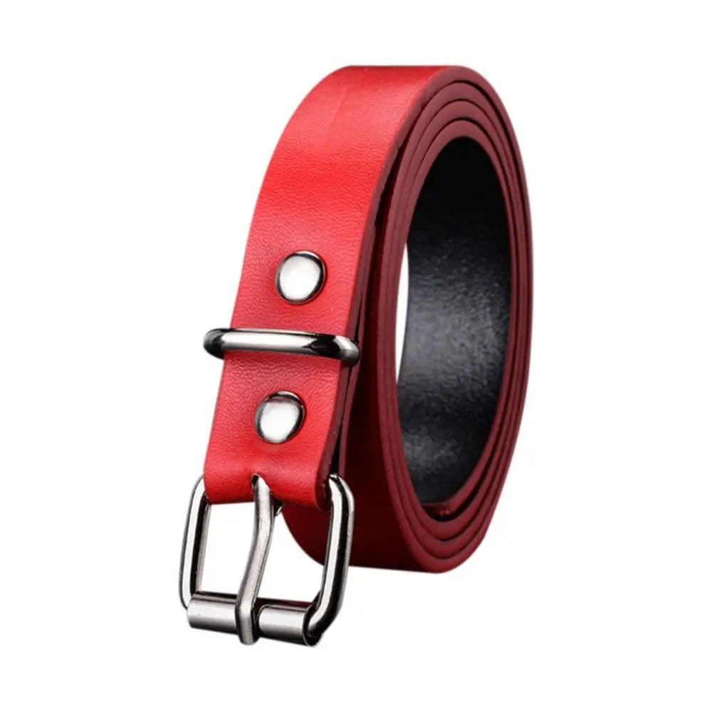 Ceinture Enfant Fine en Similicuir , Modèle Livia - La Boutique de la Ceinture