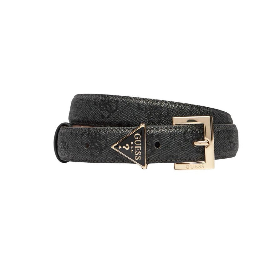 Ceinture Femme Guess à Motif Imprimé avec Boucle Dorée - La Boutique de la Ceinture