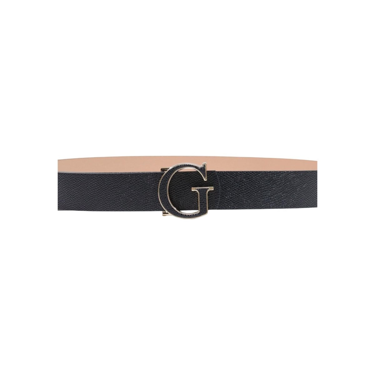 Ceinture Femme Guess Amorette Noire Logo G - La Boutique de la Ceinture