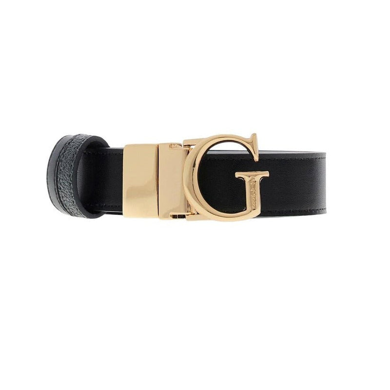 Ceinture Femme Guess avec Boucle Logo Dorée