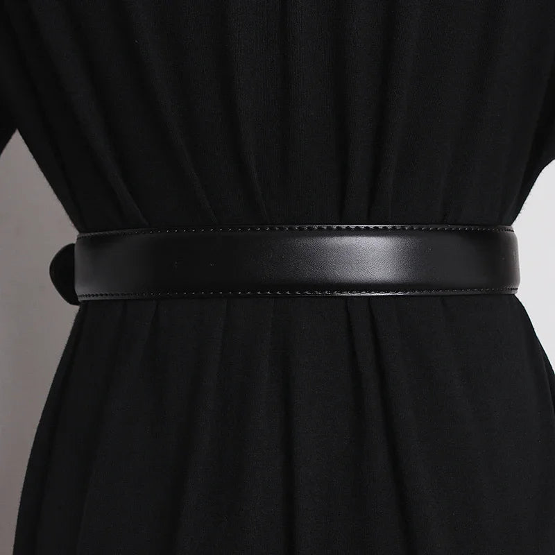 Ceinture Femme Vintage en Cuir Véritable, Modèle Giulia - La Boutique de la Ceinture