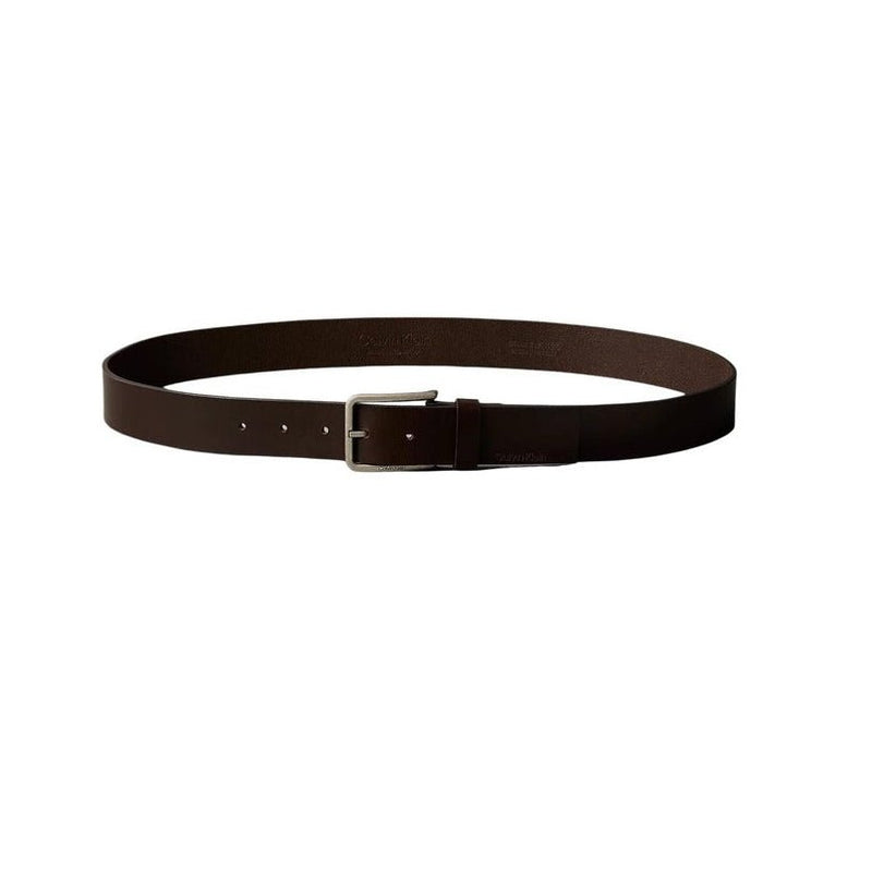 Ceinture fine en cuir Calvin Klein pour Homme
