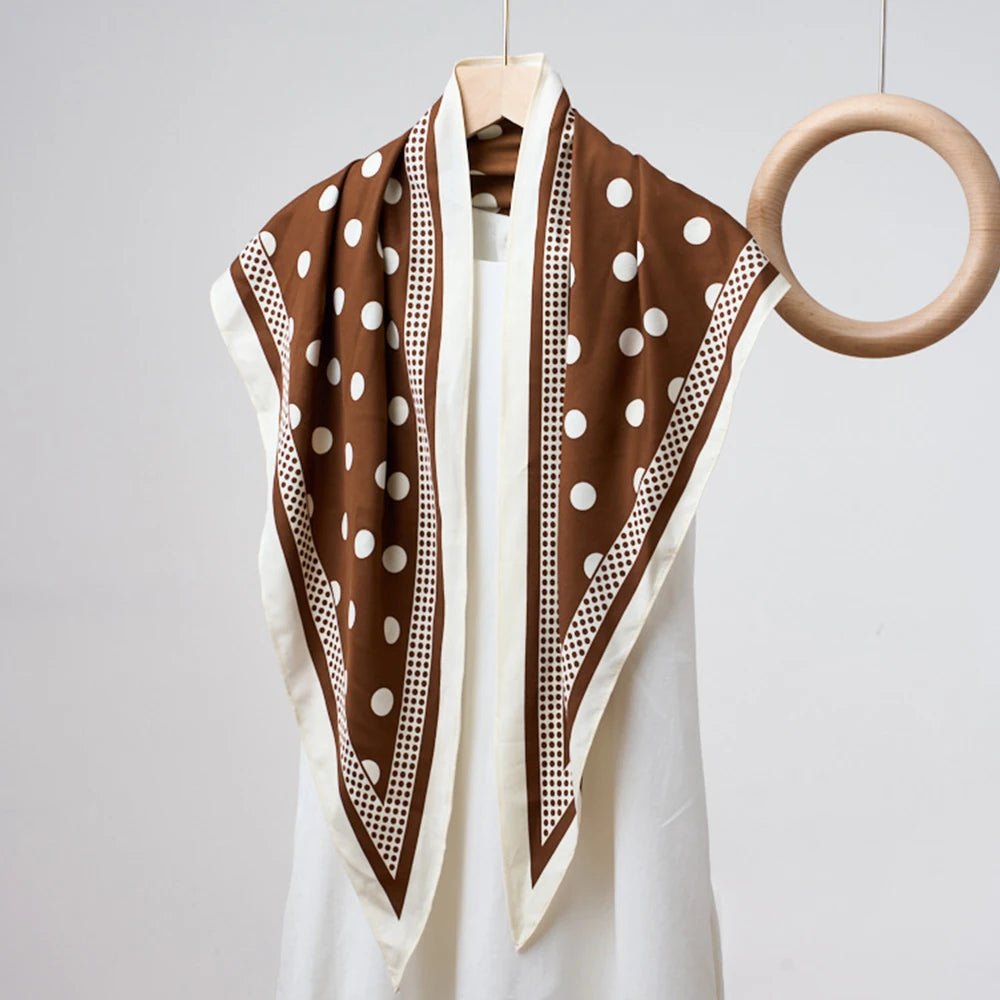 Ceinture Foulard Femme à Pois Vintage, modèle Cathy - La Boutique de la Ceinture