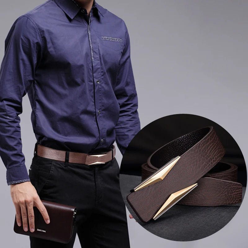 Ceinture Homme Moderne Sans Boucle – Design Minimaliste, modèle Filo - La Boutique de la Ceinture