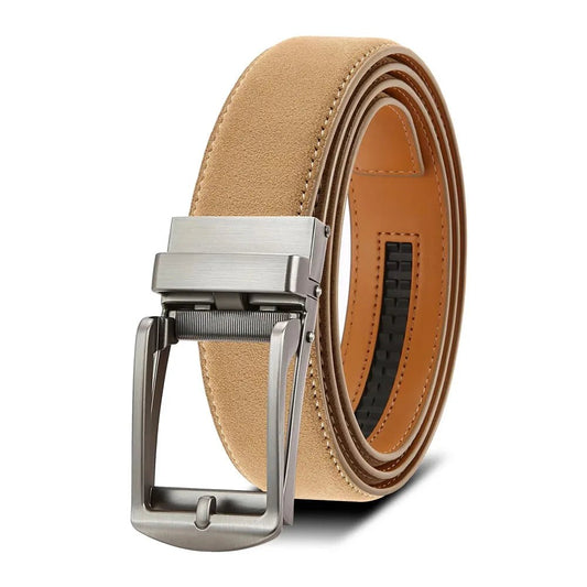 Ceinture Homme Suédée à Boucle Automatique , modèle Martin - La Boutique de la Ceinture