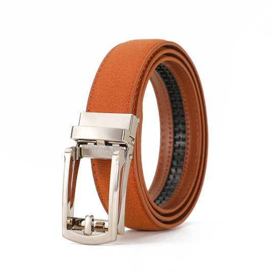 Ceinture Homme Suédée à Boucle Automatique , modèle Martin - La Boutique de la Ceinture