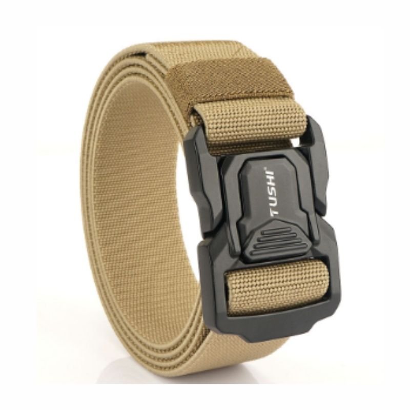 Ceinture Militaire Tactique Élastique, modèle Eirik - La Boutique de la Ceinture