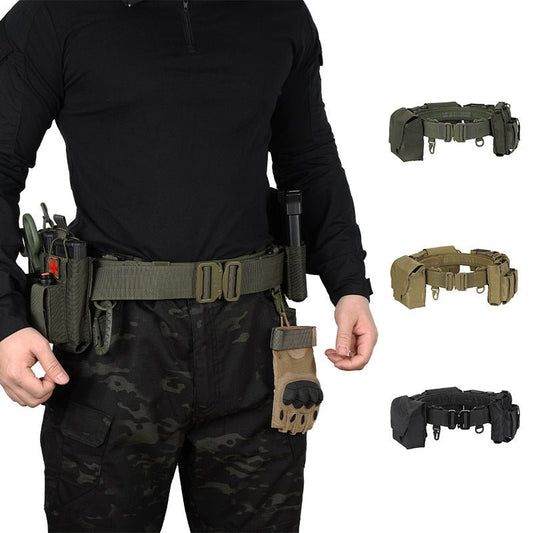 Ceinture Tactique MOLLE 6 pièces, modèle Grimkel - La Boutique de la Ceinture