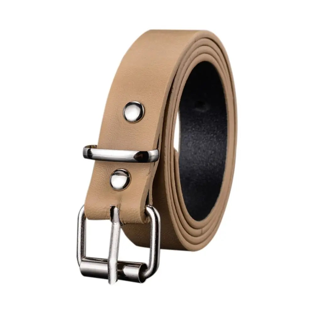 Ceinture Enfant Fine en Similicuir , Modèle Livia