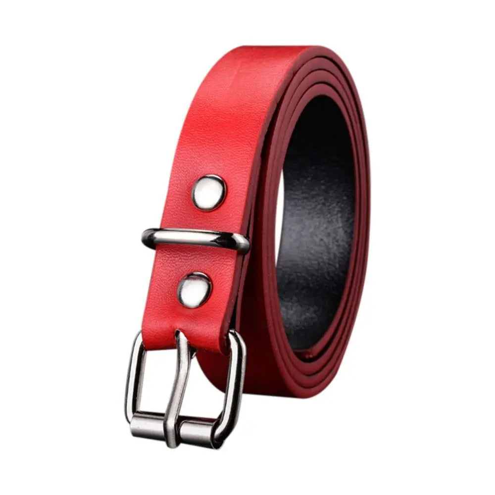 Ceinture Enfant Fine en Similicuir , Modèle Livia