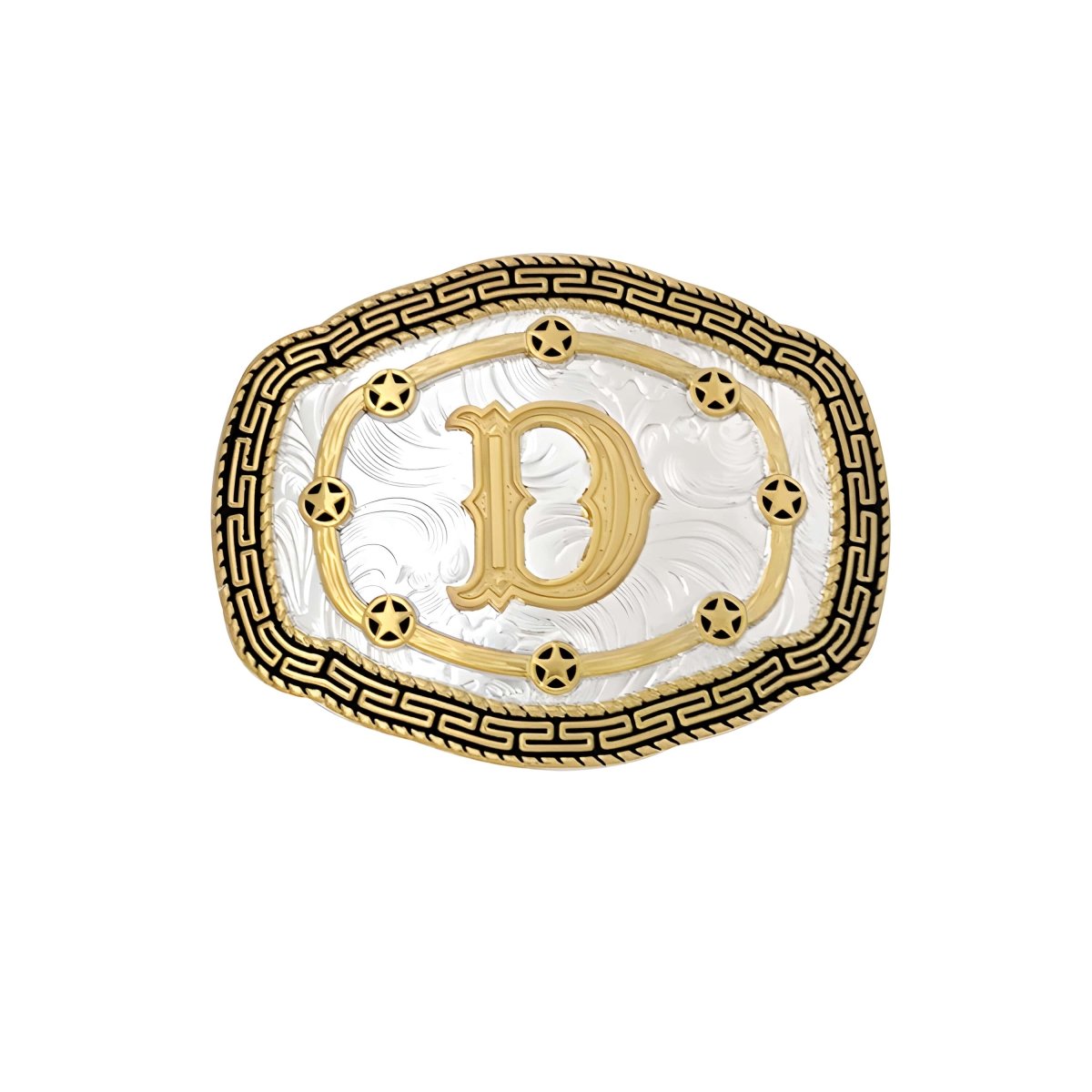 Boucle de ceinture Alphabet, D, modèle Dominique - La Boutique de la Ceinture